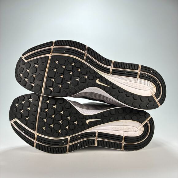 Nike Air Zoom Pegasus 34 Light Gray Lace Up Running Shoes 880555-010 Men's Sz 11 - Picture 8 of 11